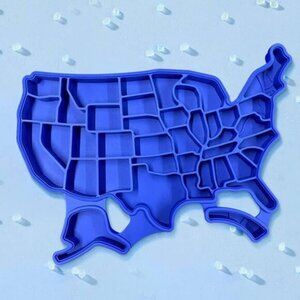5/$20 NEW USA States Silicone Ice Mold